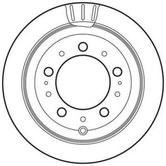 Диск гальмівний Jurid 562744JC (фото 1)