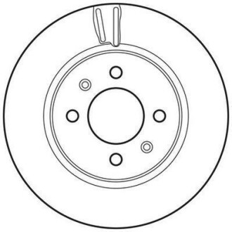 Диск гальмівний Jurid 562796JC