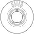 Диск гальмівний 562800JC