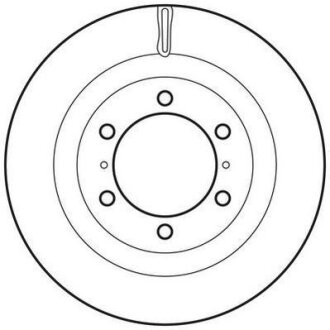 Диск гальмівний Jurid 562828JC (фото 1)