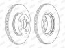 Гальмівний диск передній BMW X3, X4 562891JC1