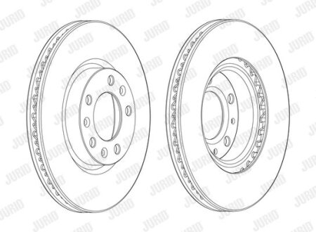 Диск гальмівний Jurid 562992JC (фото 1)