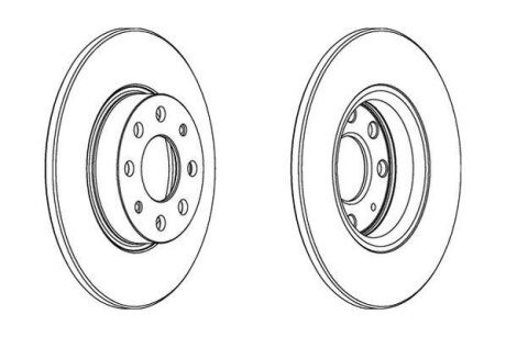 Диск гальмівний Jurid 563020JC (фото 1)