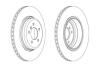 Гальмівний диск зад. BMW 5 (E60/E61)/6 (E63/E64) 01-10 (345*63) компл. 2шт 563069JC