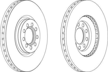 Диск гальмівний Jurid 569164J (фото 1)