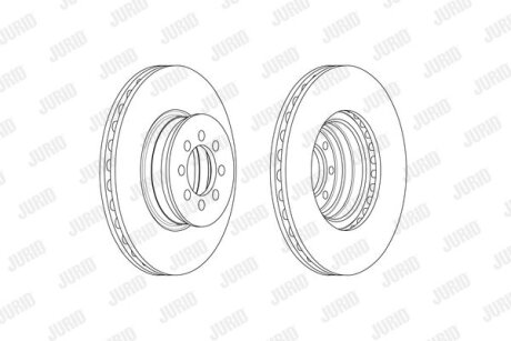 Диск гальмівний Jurid 569232J (фото 1)
