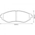 JURID CHEVROLET Тормозные колодки передн.Aveo 05- 572539J