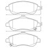 JURID HONDA Тормозные колодки передние CR-V 07- 572605J