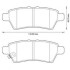 JURID NISSAN Тормозные колодки задн. Pathfinder 05 - 572610J