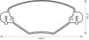 Колодки гальмівні дискові 573027J
