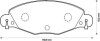 JURID CITROEN Колодки тормозные передние C5 2.2HDI-3.0 01- 573029JC