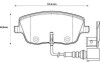 JURID VW Гальмівні колодки перед.Polo 01- Skoda Fabia 99-, Roomster SEAT 573101J