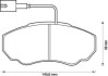 JURID CITROEN Колодки тормозные передн.Jumper,Fiat Ducato,Peugeot Boxer 02- 573113J