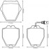 JURID Тормозные колодки перед. (с пр. датч.) AUDI A6/S6 97-05 VW Passat 00-05, Phaeton 02- 573208J