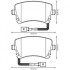 JURID VW Тормозные колодки задн.с датчиками! Audi A4/A6/A8  04-T5 573225J