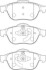 JURID Тормозные колодки перед. RENAULT Laguna II, Scenic II 01- 573245J