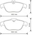 JURID DB Тормозные колодки задн.W204 07- 573248J