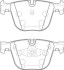 JURID BMW Тормозные колодки задн.5 Gran Turismo F07,7 F01-04 08- 573271J