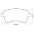 JURID Тормозные колодки пер. RENAULT Kangoo 08 - 573284JC