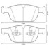 JURID VOLVO Тормозные колодки передн. XC60 08- 573293J