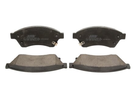 Колодки гальмівні дискові Jurid 573332JC (фото 1)