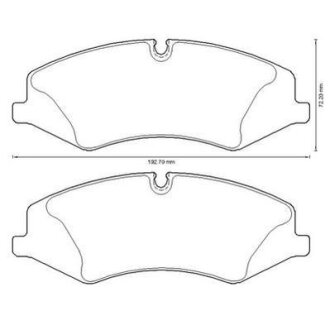 Колодки гальмівні дискові Jurid 573333J (фото 1)