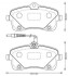 JURID PEUGEOT Тормозные колодки передние 407 573382J