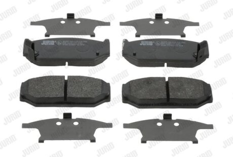 Колодки гальмівні дискові Jurid 573417J (фото 1)