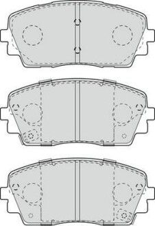 Колодки гальмівні дискові Jurid 573420J (фото 1)