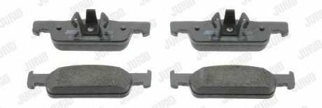 RENAULT Тормозные колодки передние Sandero 12-, Logan 12- Jurid 573422J (фото 1)