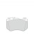 JURID DB Колодки торм. пер. W205 573607J