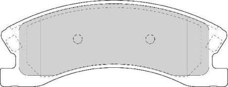 JEEP Тормозные колодки передн.Grand Cherokee II 02- Jurid 573636J (фото 1)