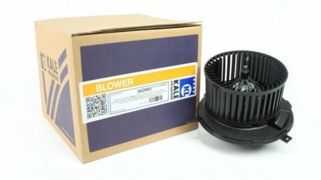 Електровентилятор обігрівача Audi A3 (04-), Q3 (12-)/Skoda Octavia (04-)/VW Golf (04-), Passat (06-), Tiguan (08-) OTO RADYATOR KALE 342660 (фото 1)