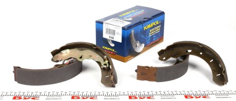 Фото 1 - комплект гальмівних колодок KAMPOL K-848 Комплект гальмівних колодок KAMPOL K-848 (фото 1)
