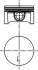 Поршень двигуна OPEL DOHC 1,6 Z16XEP 79,25 40388610