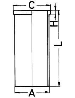 Гильза поршневая VAG 79,51 1,9D/TD-2,4D (KS) KOLBENSCHMIDT 89434190