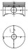 Поршень, комплект - знато з виробництва 99456720