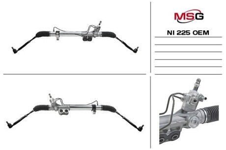 Фото 1 - рульова рейка з ГПК нова Nissan Pathfinder R51 04-14, Nissan Navara 05-15 KOYO NI225OEM Рульова рейка з ГПК нова Nissan Pathfinder R51 04-14, Nissan Navara 05-15 KOYO NI225OEM (фото 1)