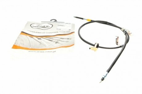 Фото 1 - трос ручного гальма LINEX 26.01.46 Трос ручного гальма LINEX 26.01.46 (фото 1)