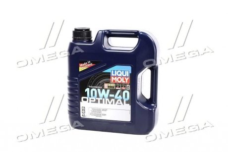 Олива моторна Optimal 10W-40, 4л. LIQUI MOLY 3930