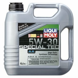 Олива моторн. SPECIAL TEC АА 5W-30 (Каністра 4л) LIQUI MOLY 7516