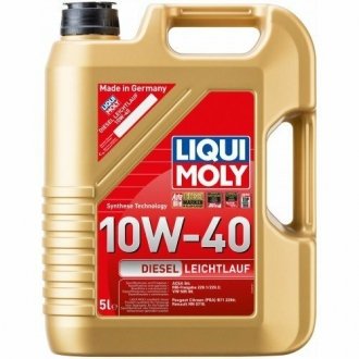 Масло моторн. Diesel Leichtlauf 10W-40 (Канистра 5л) LIQUI MOLY 8034 (фото 1)