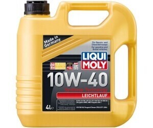 Фото 1 - моторное масло Leichtlauf 10W-40 полусинтетическое 4 л LIQUI MOLY 9501 Моторное масло Leichtlauf 10W-40 полусинтетическое 4 л LIQUI MOLY 9501 (фото 1)