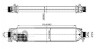 Радиатор интеркулера Fiat Doblo 1.4/1.3D 10- Loro 016-018-0002 (фото 1)
