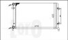 Радіатор води Caddy III 2.0SDI/1.4i/1.6i /Golf/Octavia (+/- AC) (650x398x26) 053-017-0018
