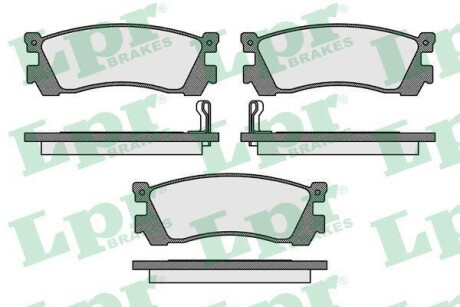 Гальмівні колодки LPR 05P038 (фото 1)