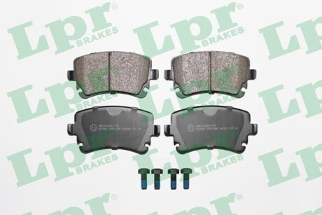 ДИСКОВІ КОЛОДКИ LPR 05P1398 (фото 1)