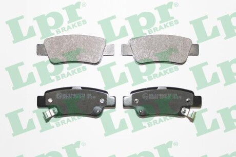 Тормозные колодки дисковые LPR 05P1455 (фото 1)