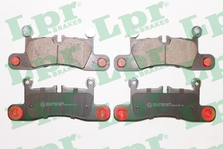 Комплект гальмівних колодок з 4 шт. дисків LPR 05P1755 (фото 1)