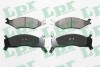 05P426  LPR - Гальмівні колодки до дисків (F, V, з датчиком) 05P426